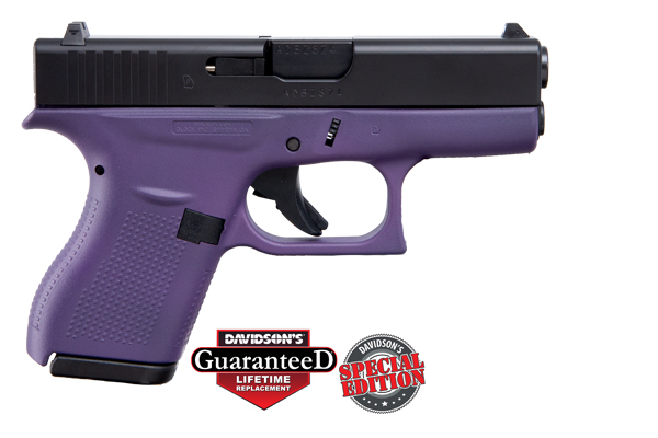 Handguns Apollo Custom|Glock 42 380AUTO GLK 42 380 6RD PURP BLK